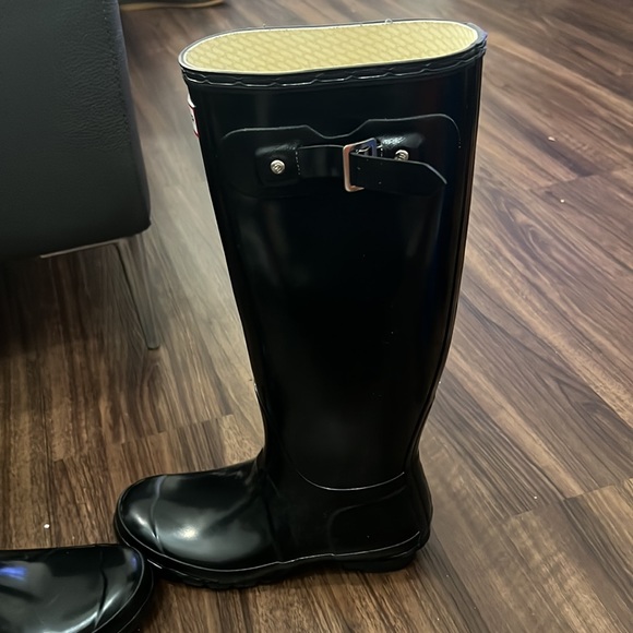 High gloss hunter boots - Picture 5 of 8